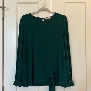 Green Michal Kors top, XL